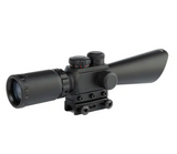 3.5-10X40 RIFLE SCOPE WITH RED LASER