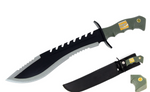 USMC Recon Saw back Bowie Knife